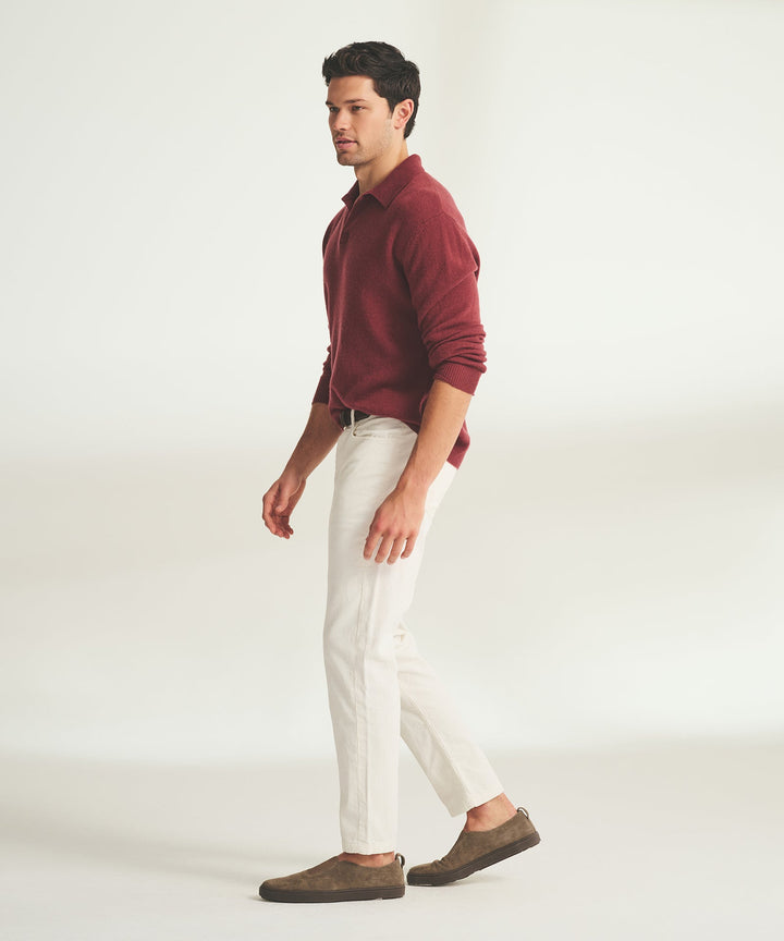 Lightweight Cashmere Relaxed Polo