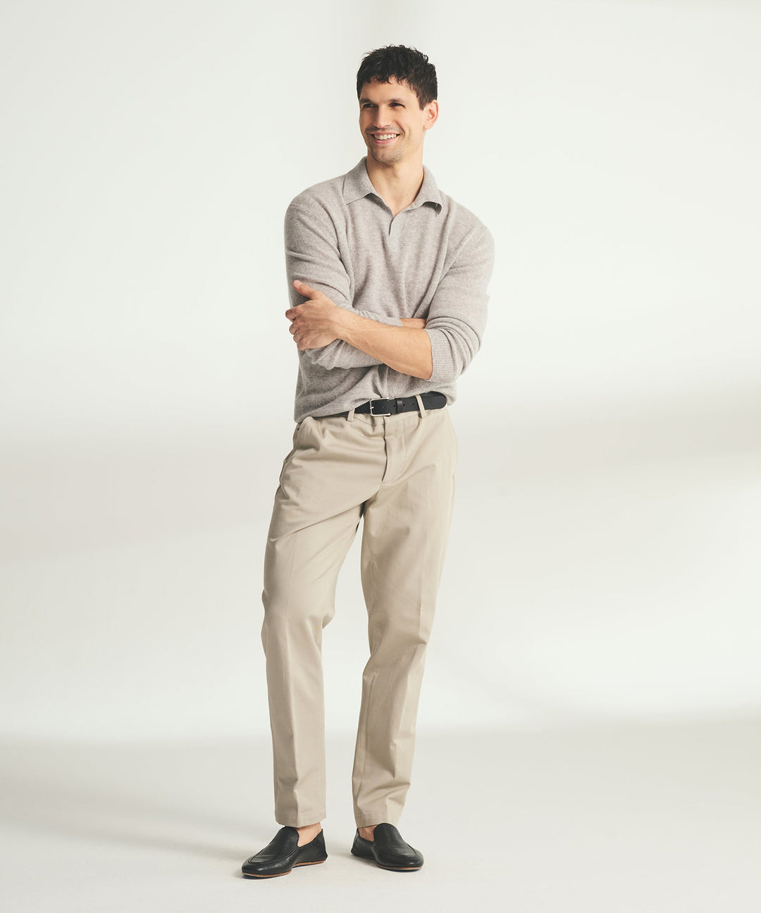 Lightweight Cashmere Relaxed Polo