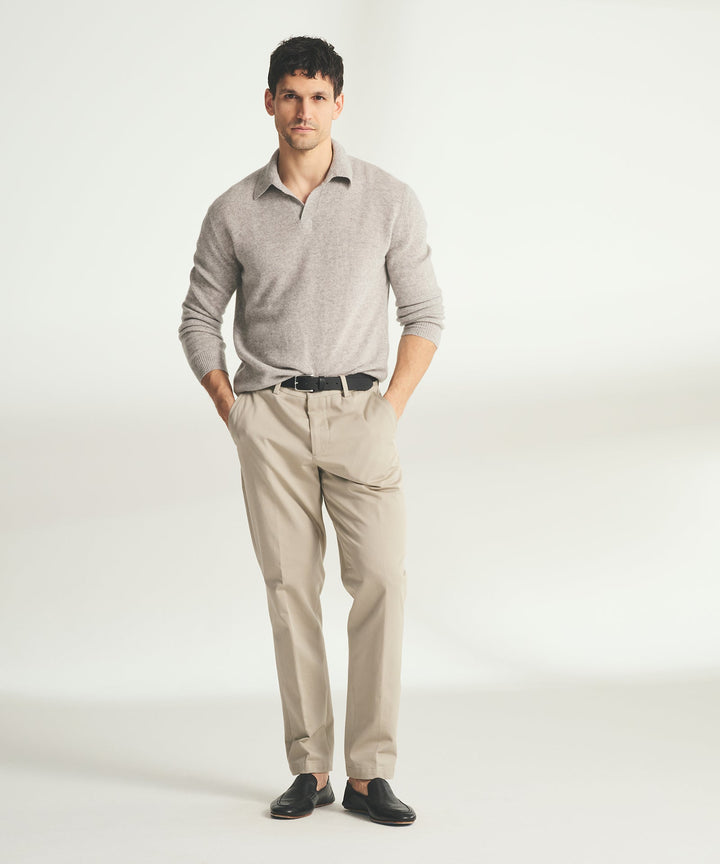 Lightweight Cashmere Relaxed Polo