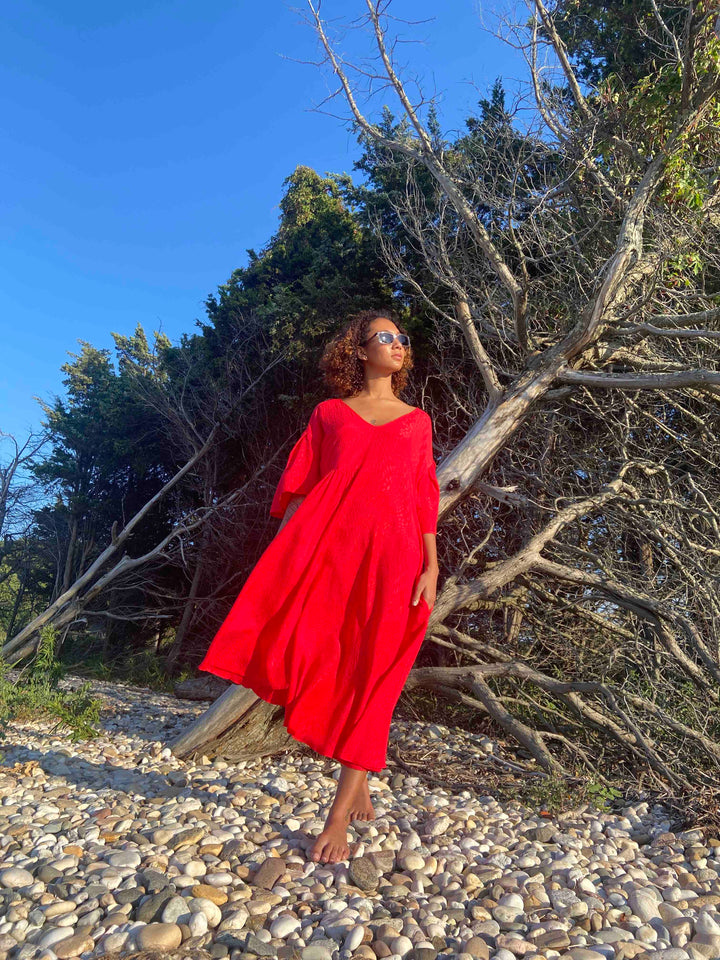 Mante, Bell sleeve dress