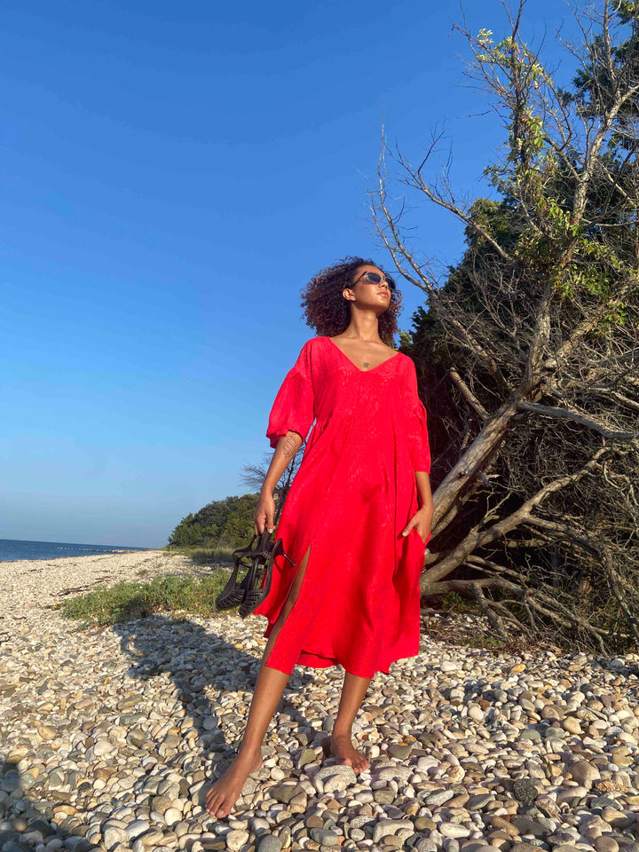Mante, Bell sleeve dress