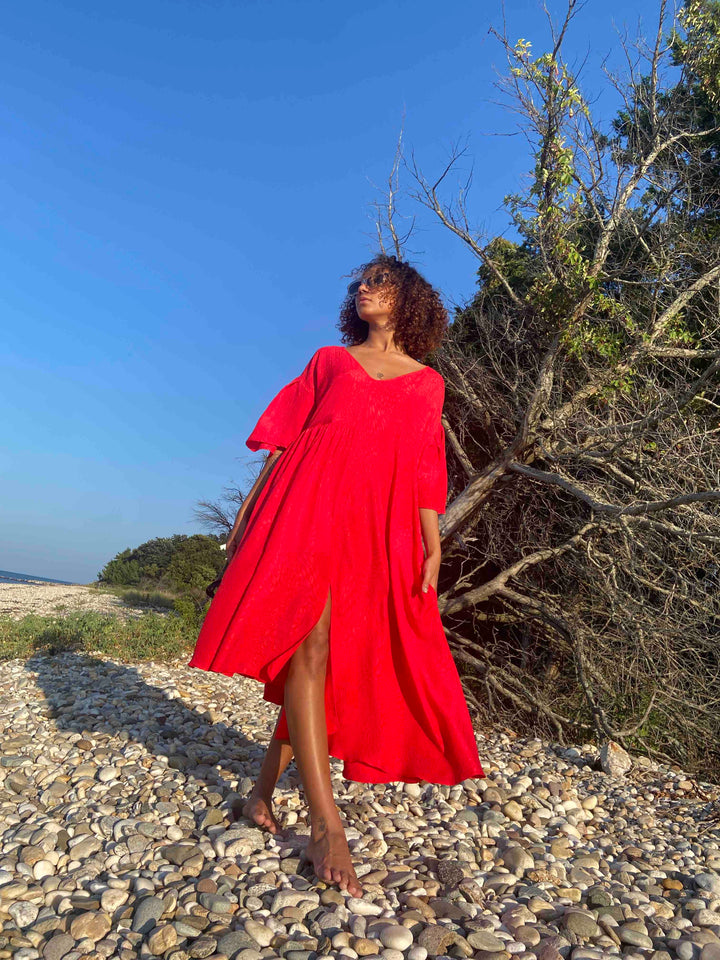 Mante, Bell sleeve dress