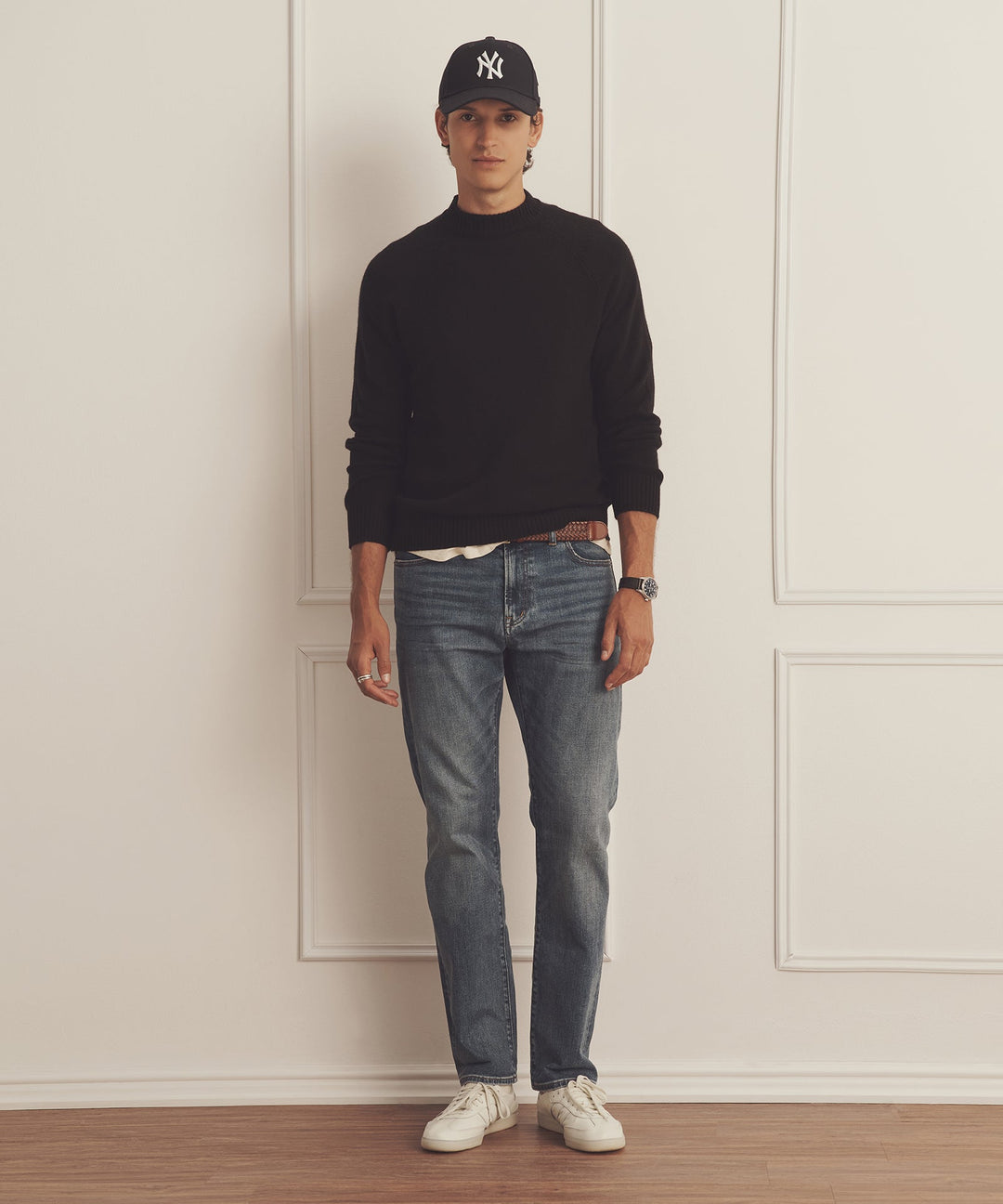 Luxe Cashmere Raglan Crewneck