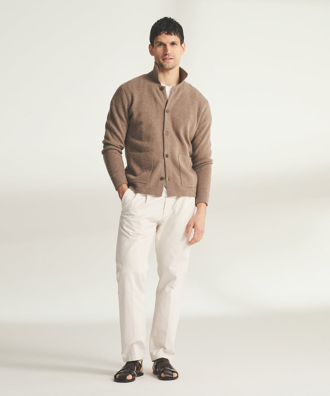 Luxe Cashmere Sweater Jacket