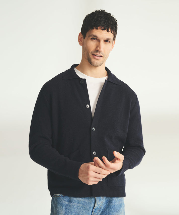 Luxe Cashmere Sweater Jacket