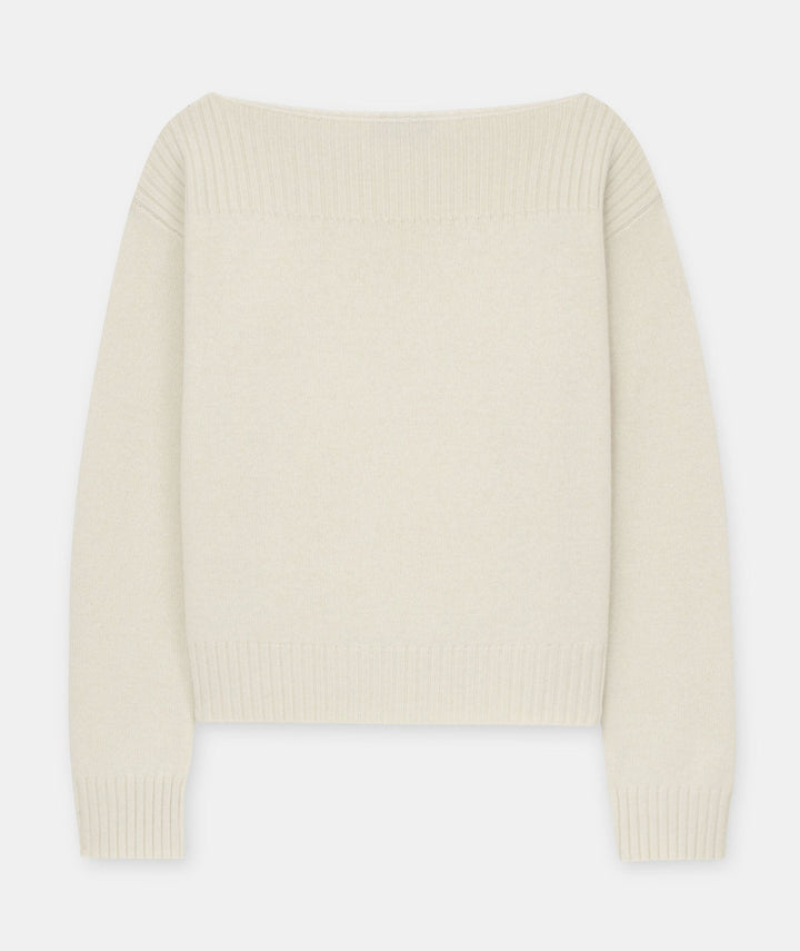 Luxe Cashmere Boatneck