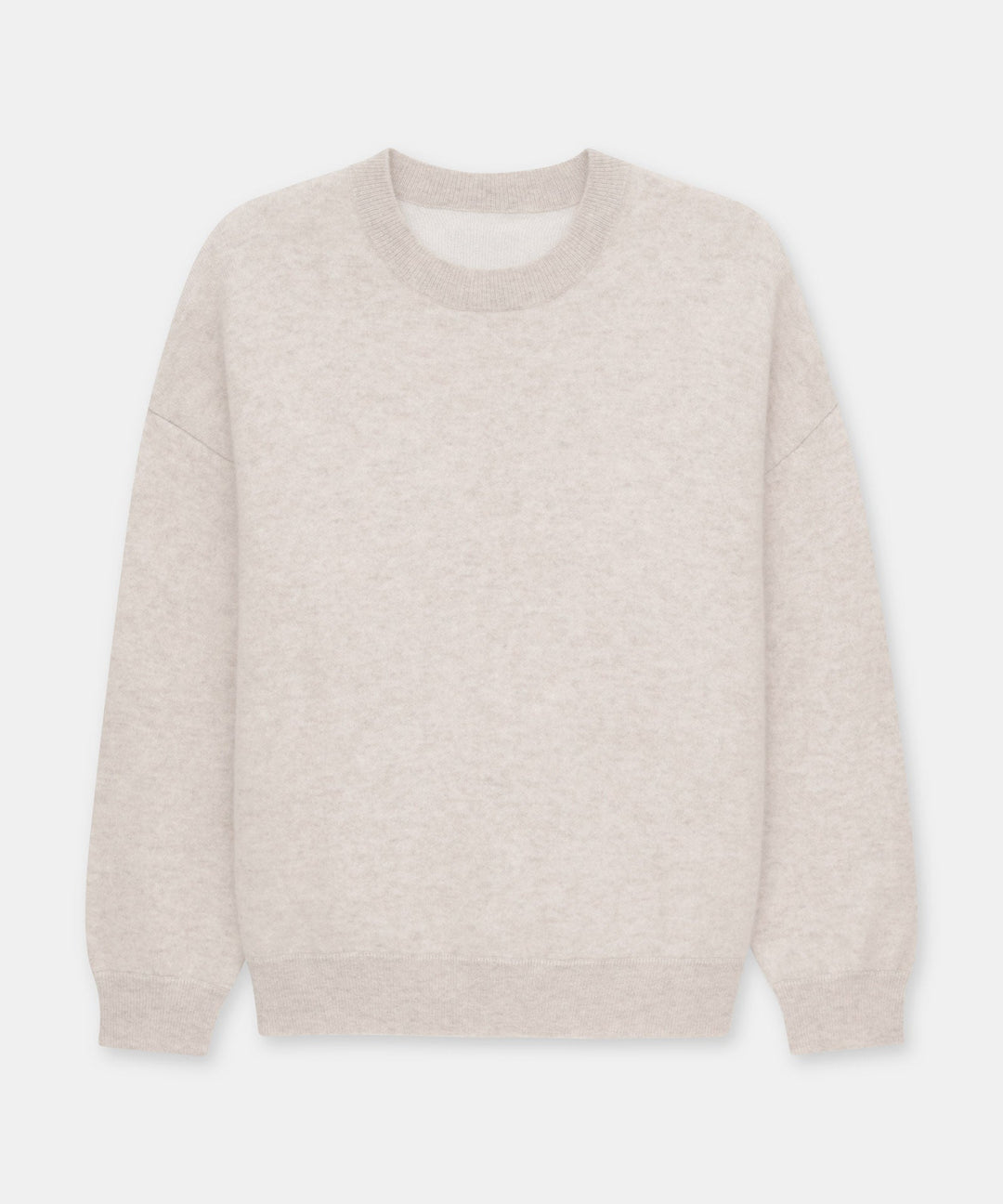 Super Luxe Cashmere Double Faced Crewneck