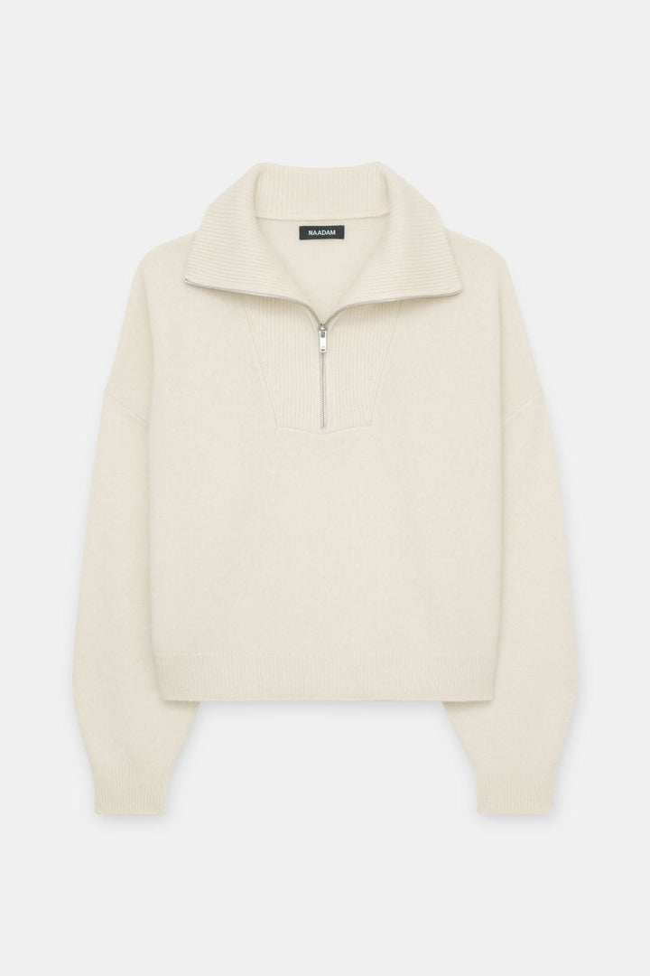 Luxe Cashmere Quarter Zip