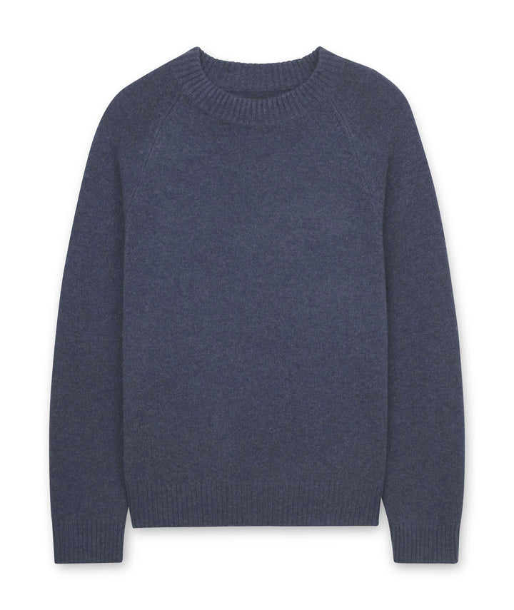 Luxe Cashmere Raglan Crewneck