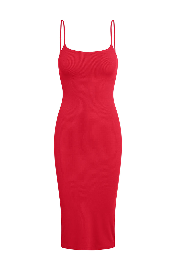The Spaghetti Strap Midi Dress