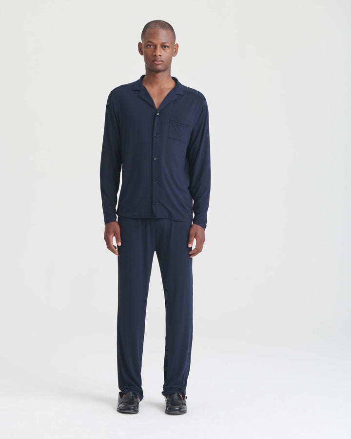 Pajama Button Up Shirt Set
