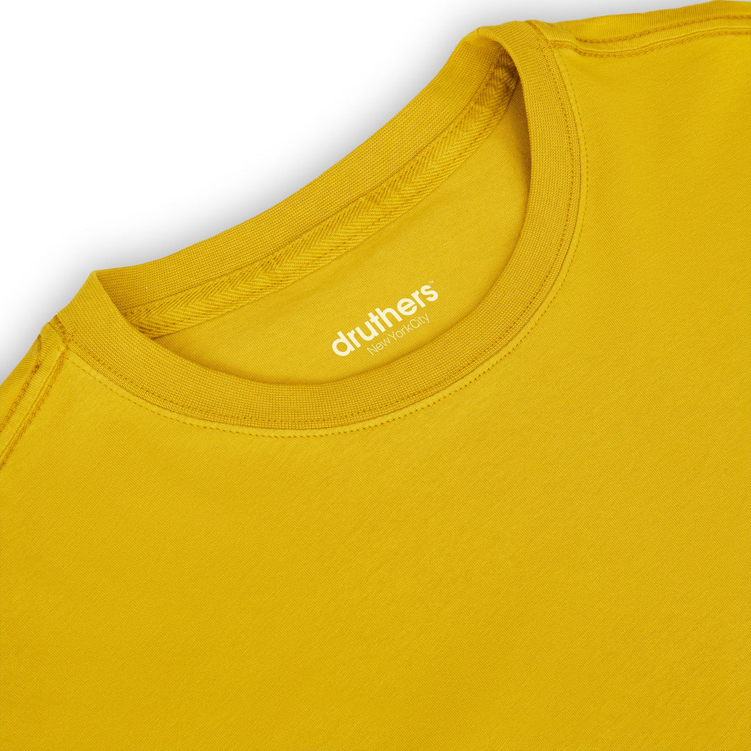 Classic Organic Cotton T-Shirt - Mustard