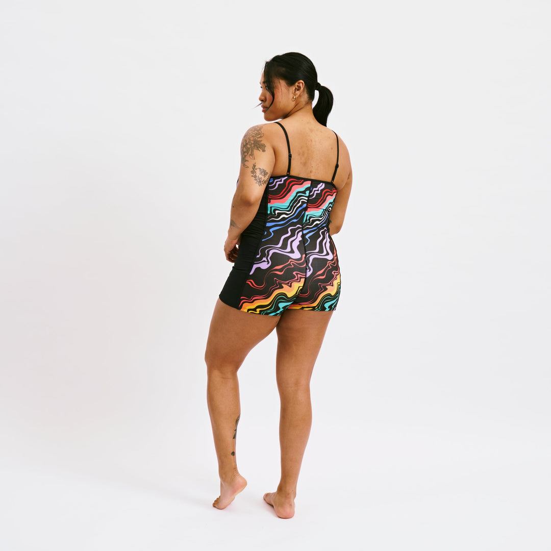 Swim 3.5" Skinny Strap Unisuit - Making Waves