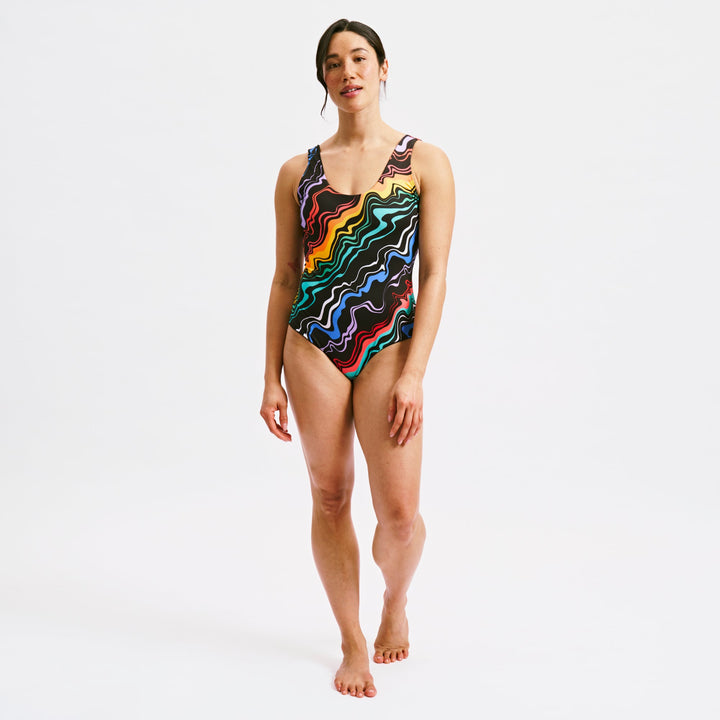 Swim Reversible One-Piece - Making Waves