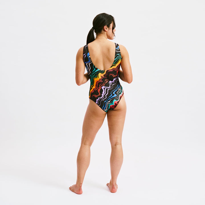 Swim Reversible One-Piece - Making Waves