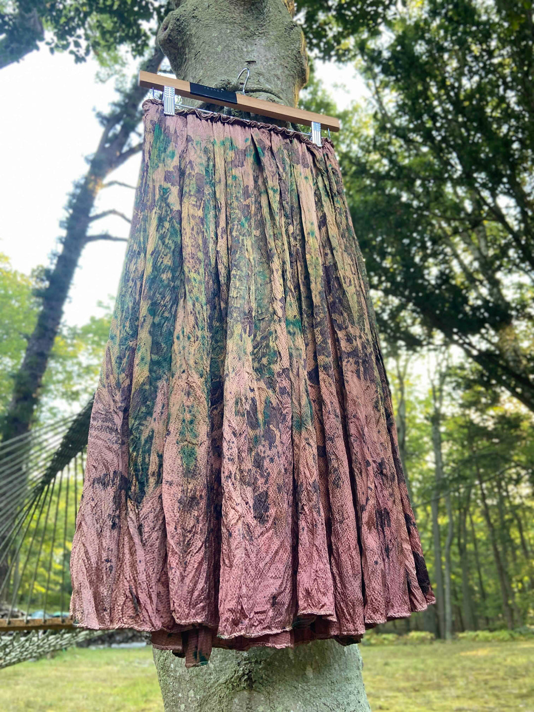 Mante Silk Skirt