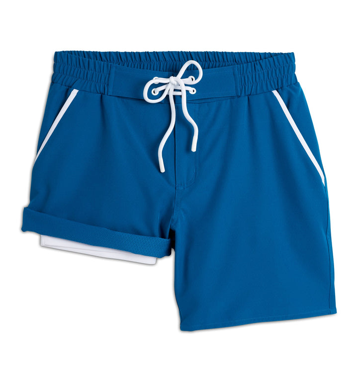 Swim 7" Heritage Board Shorts - Marina Blue