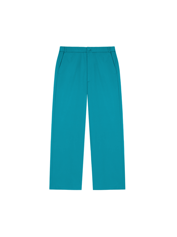 Mens Interlock Trouser—Malachite Green