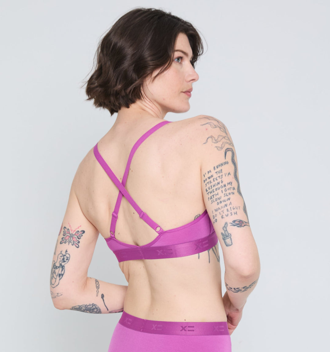 Lounge Bralette - TENCEL™ Modal Orchid