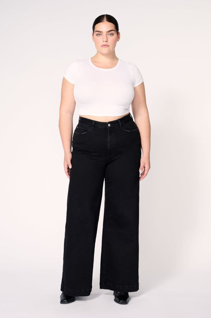 NCE PLUS - WIDE LEG JEANS | INKWELL