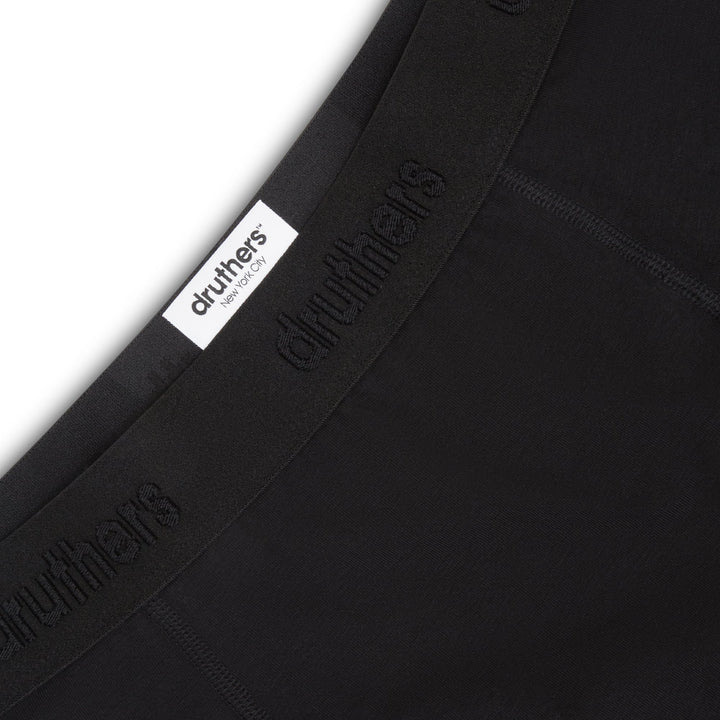 Organic Cotton Boxer Briefs - Black