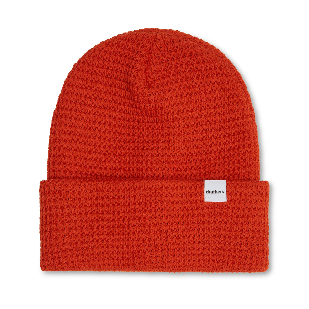 Organic Cotton Waffle Knit Beanie