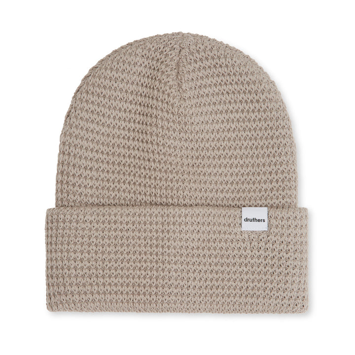 Organic Cotton Waffle Knit Beanie