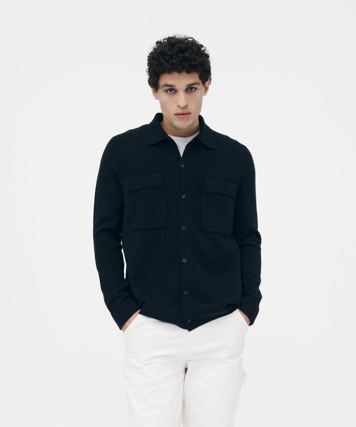 Signature Cashmere Field Shirt Jacket
