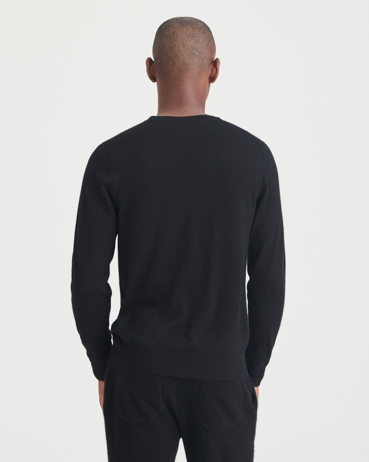 Super Fine Cashmere Long Sleeve V-Neck