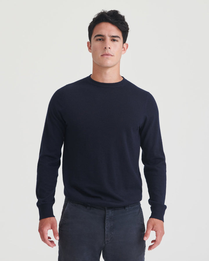 Super Fine Cashmere Long Sleeve Crewneck