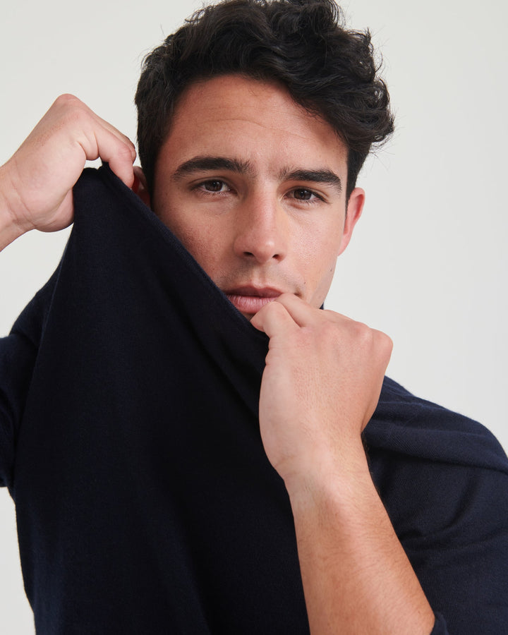 Super Fine Cashmere Long Sleeve Crewneck
