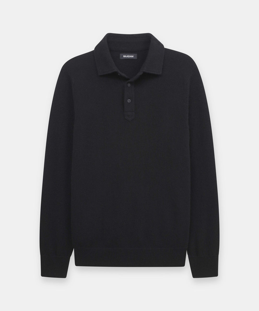 Signature Cashmere Long Sleeve Polo