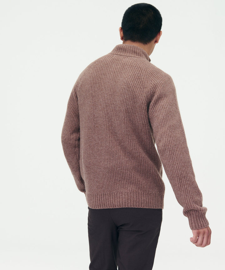 Luxe Cashmere Fisherman Quarter Zip