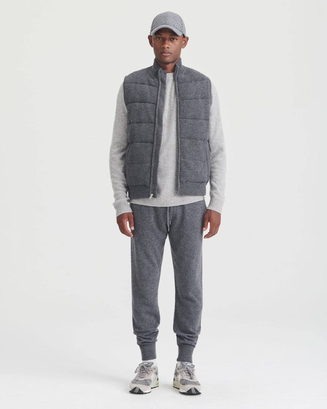 Merino Cashmere Puffer Vest