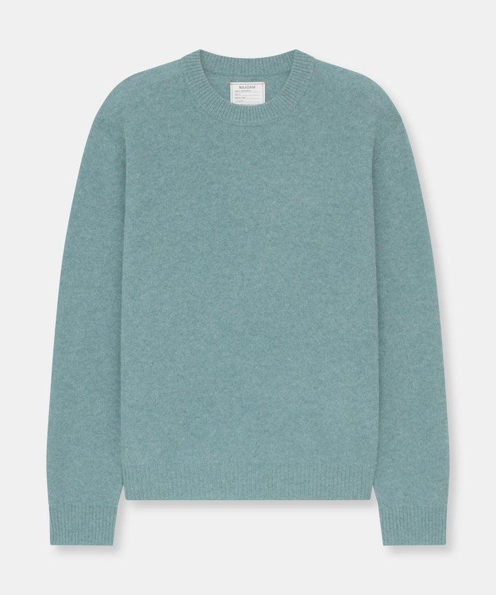 Lightweight Reversible Cashmere Crewneck