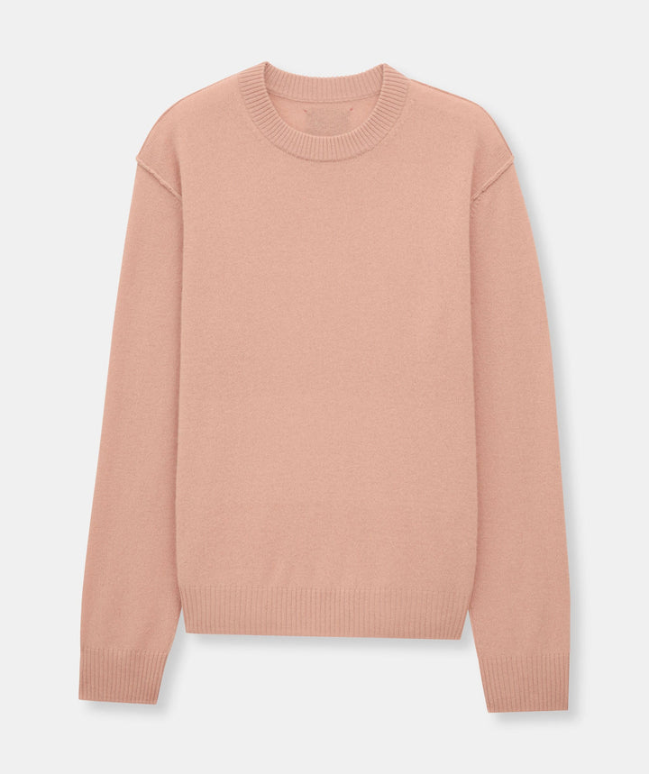 Lightweight Reversible Cashmere Crewneck