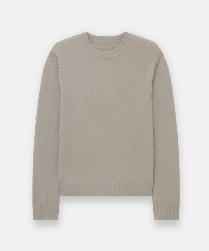 Lightweight Reversible Cashmere Crewneck