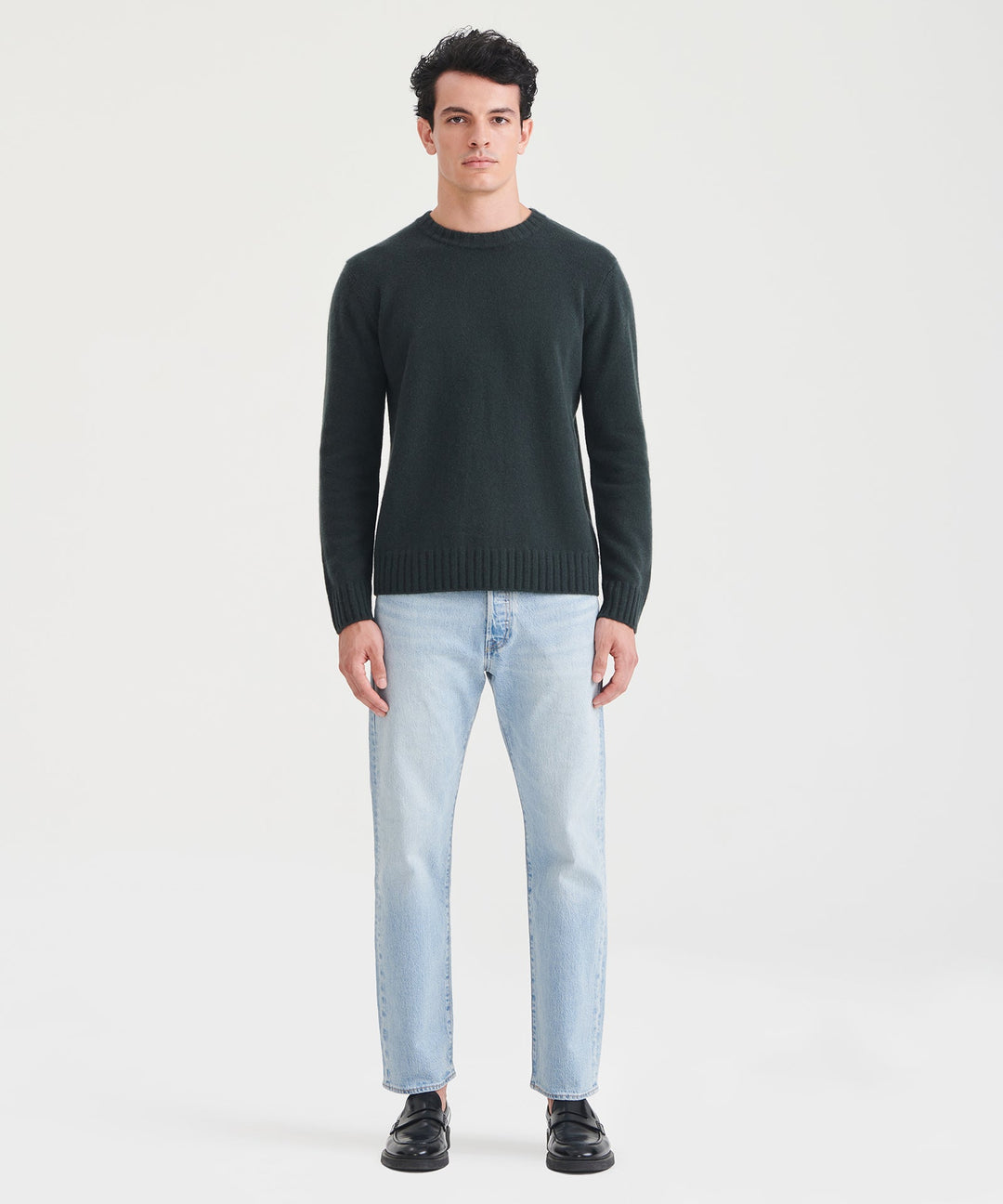 Luxe Cashmere Crewneck Sweater