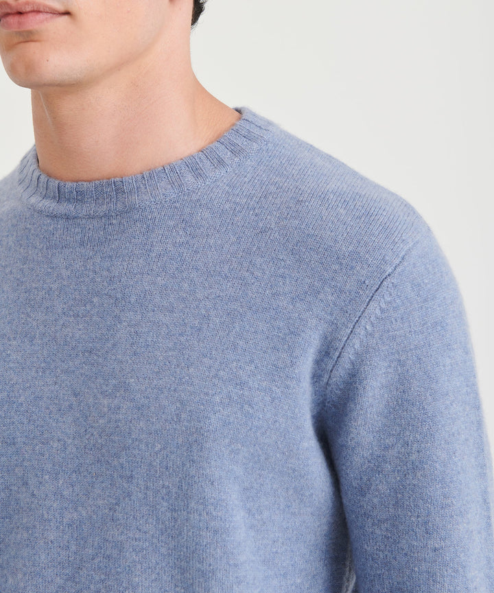 Luxe Cashmere Crewneck Sweater