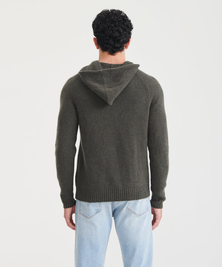 Luxe Cashmere Fisherman Hoodie