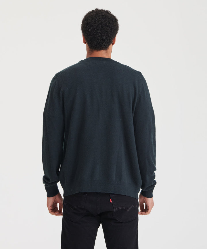 Signature Cashmere Bomber Cardigan