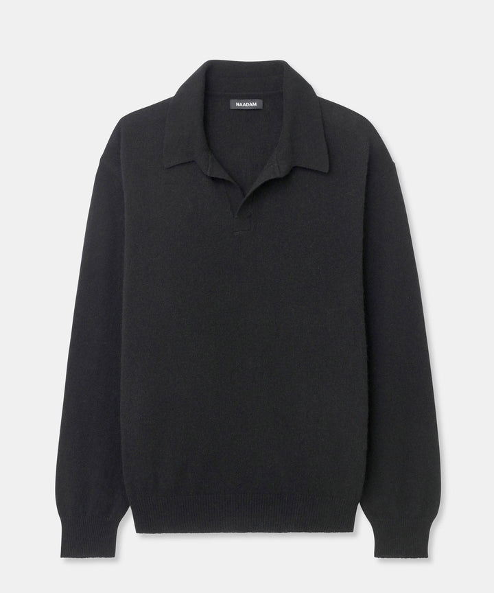 Lightweight Cashmere Relaxed Polo