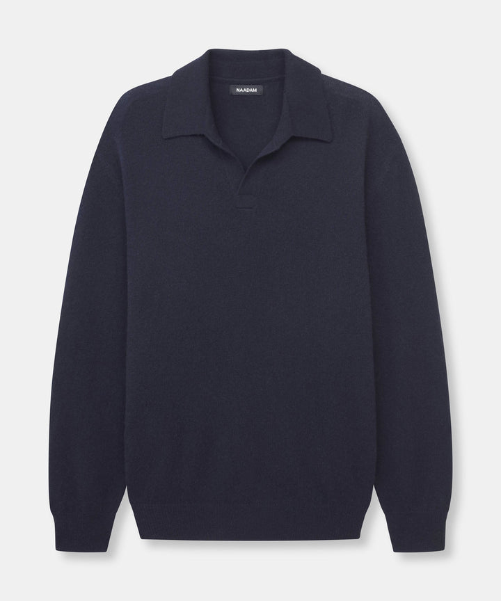 Lightweight Cashmere Relaxed Polo