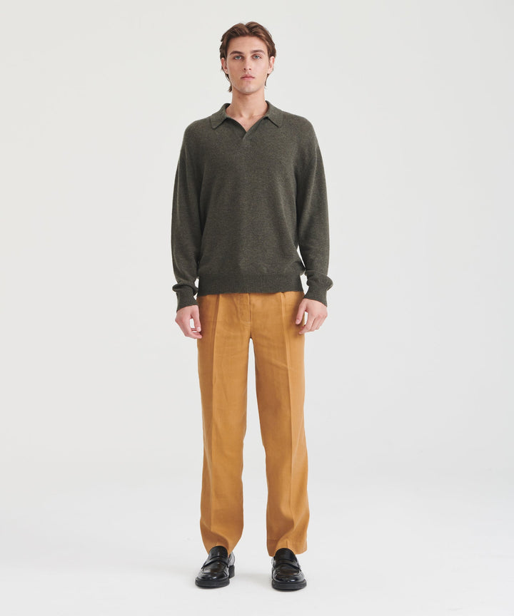 Lightweight Cashmere Relaxed Polo