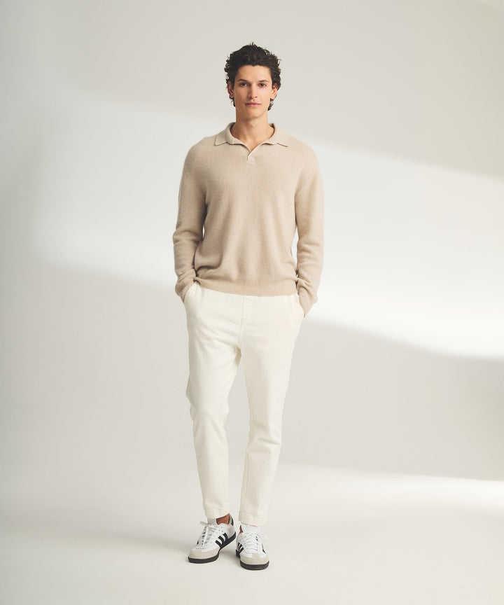 Lightweight Cashmere Relaxed Polo