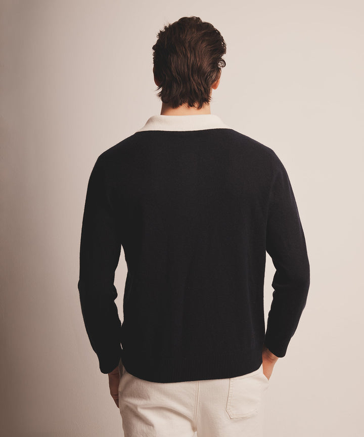 Signature Cashmere Rugby Polo