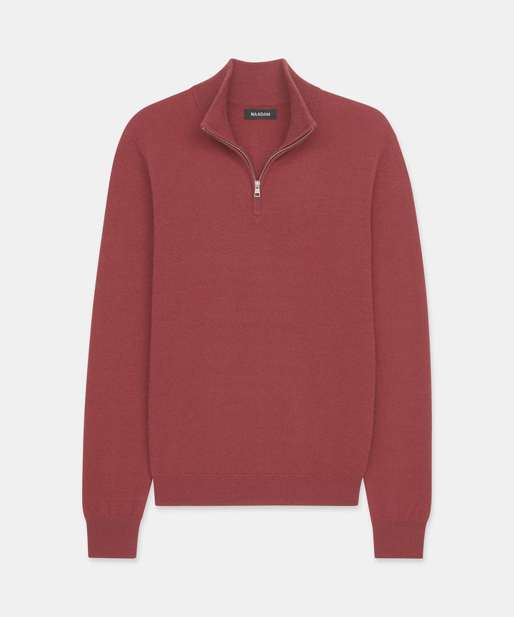 Signature Cashmere Quarter Zip