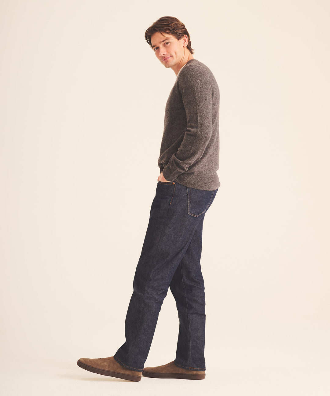 The Original Cashmere Crewneck Sweater Men's