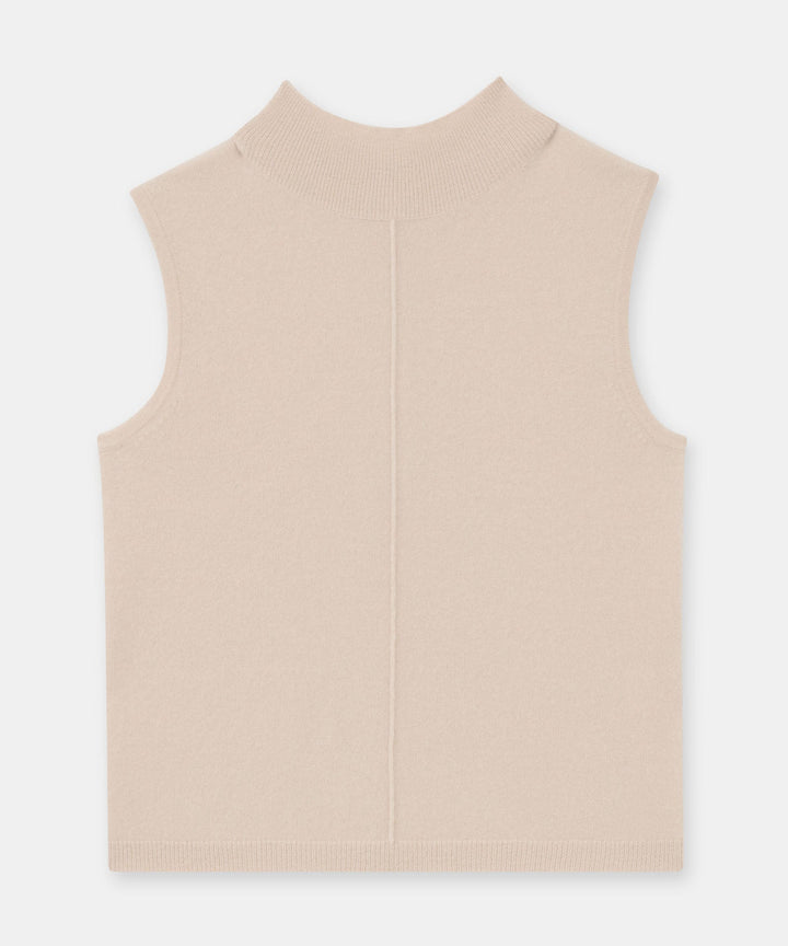 Novelty Cashmere Reversible Two Piece Turtleneck Set