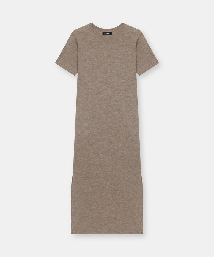 Super Fine Cashmere T-Shirt Dress